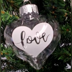 2" Valentine's Day refillable ornaments perfect for gifting